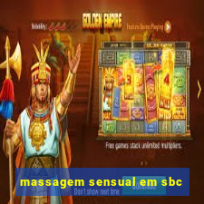 massagem sensual em sbc